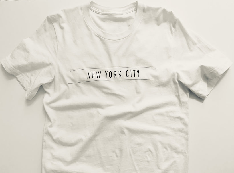 NEW YORK CITY T-SHIRTS | MODERN 100% COTTON T-SHIRTS | PERFECT GIFTS FOR NYC SNOBS