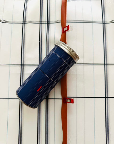 Square Blue 100% Silk Scarf | Designed in NYC by artist Tehniyet Masood