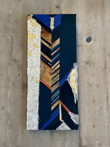 Art | Tenny | Manhattan Artist| Eglomise paintings| High-end handcrafted surfaces| Modern design finishes | Gold leaf mirror art