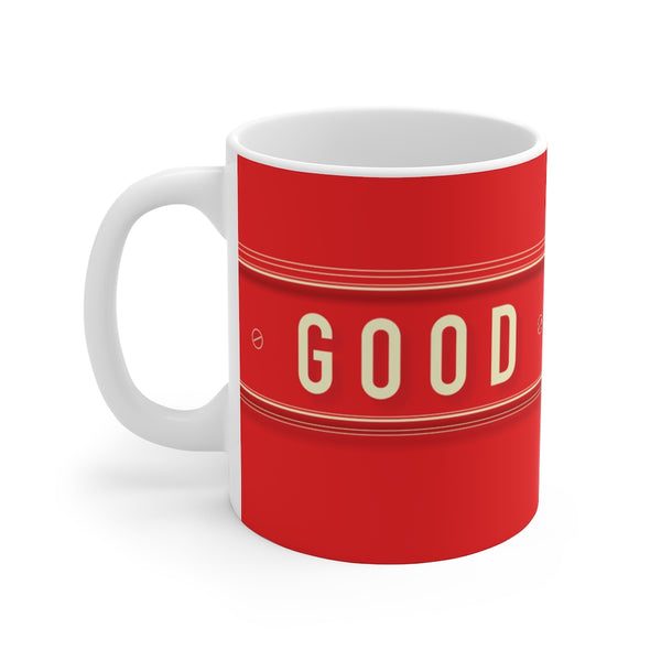 The GOOD mug designed by NYC designer Tehniyet Masood 2020. Cute quarantine gift ideas